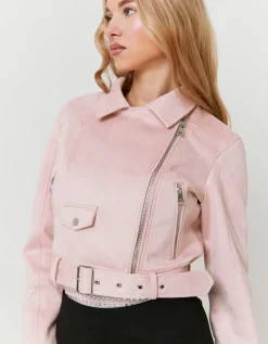 Veste Biker en Suédine^Tally Weijl Hot