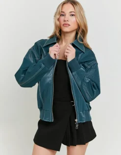 Veste Bomber Oversize en Similicuir^Tally Weijl Best