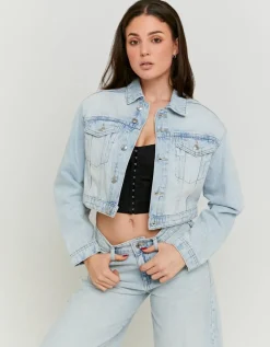 Veste en Jean Courte e^Tally Weijl Sale