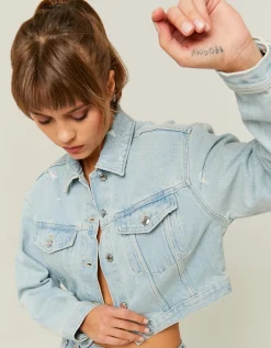 Veste en jean courte e^Tally Weijl Sale