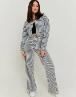 Veste en Jean Courte Rayée^Tally Weijl Clearance
